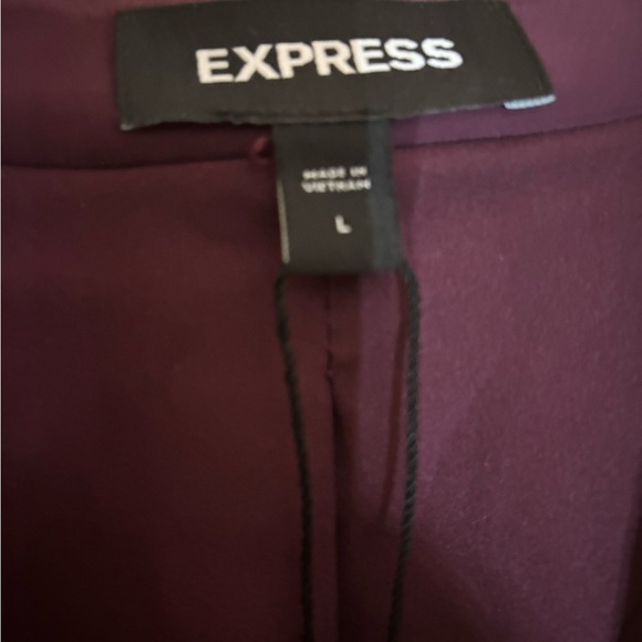 Express Deep Purple Jacket - Picture 2 of 2